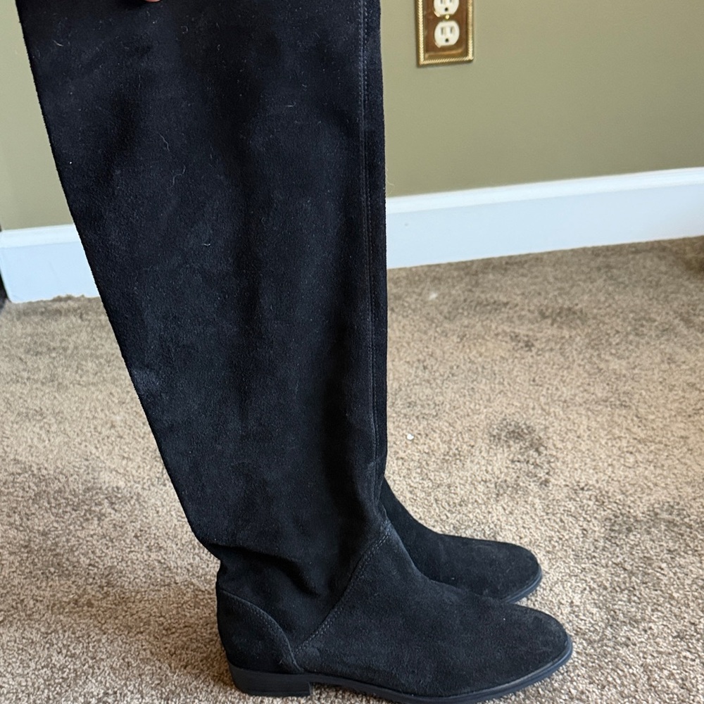 Gianni Bini Black Over the Knee Boots